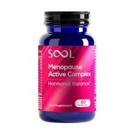 SOOL Menopause Active Complex – hormonmentes étrend-kiegészítő kapszula a klimax tüneteinek enyhítésére, 60 db