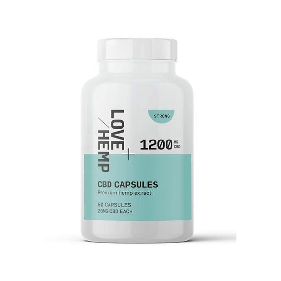 Love Hemp® 1200mg CBD Kapszula - myHempStore.eu
