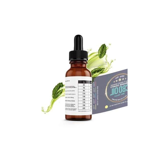 Peppermint 1500mg CBD Olaj cseppek – 30ml
