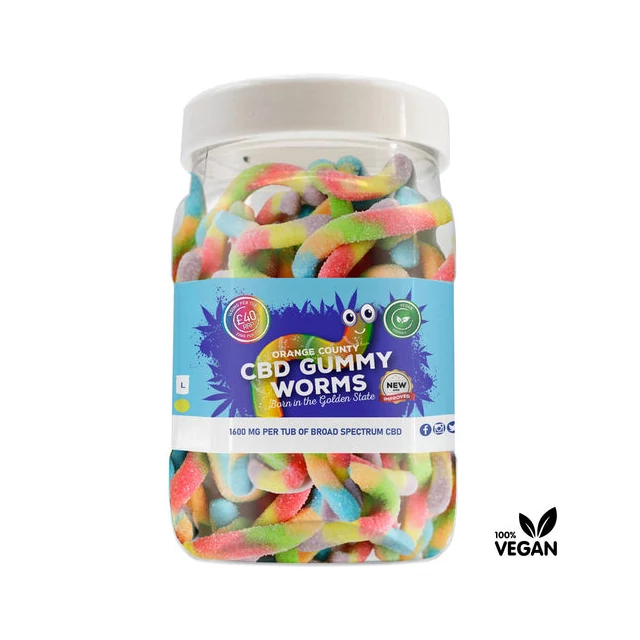 Régebbi cimkével - Gumi Giliszta 1600mg CBD - 70db
