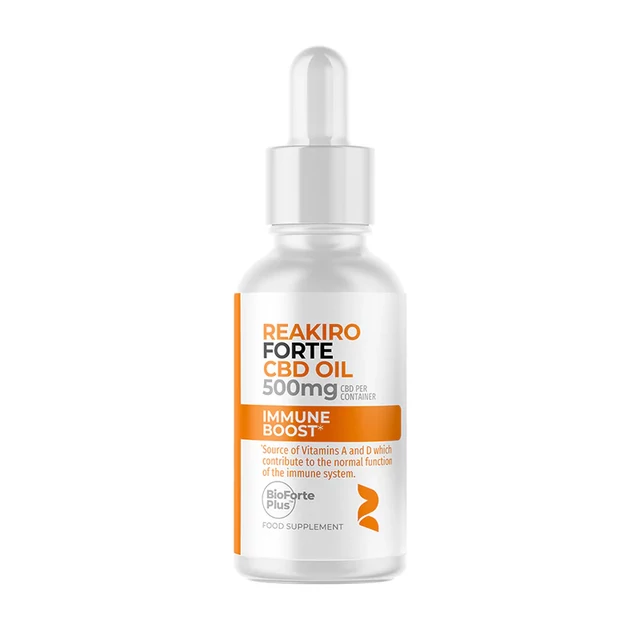 Reakiro Forte CBD Olaj Immunerosito 500 mg Immune Boost