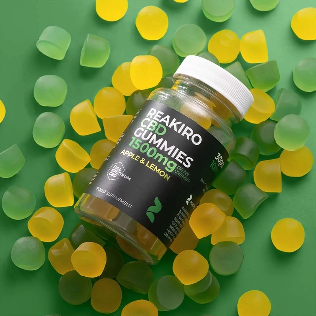Reakiro CBD Gumicukor 750mg 30db - Full Spektrum Alma citrom hasznalat