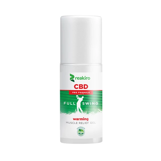 500mg CBD | Reakiro Sport Pro Formula Muscle Relief Gel Cooling