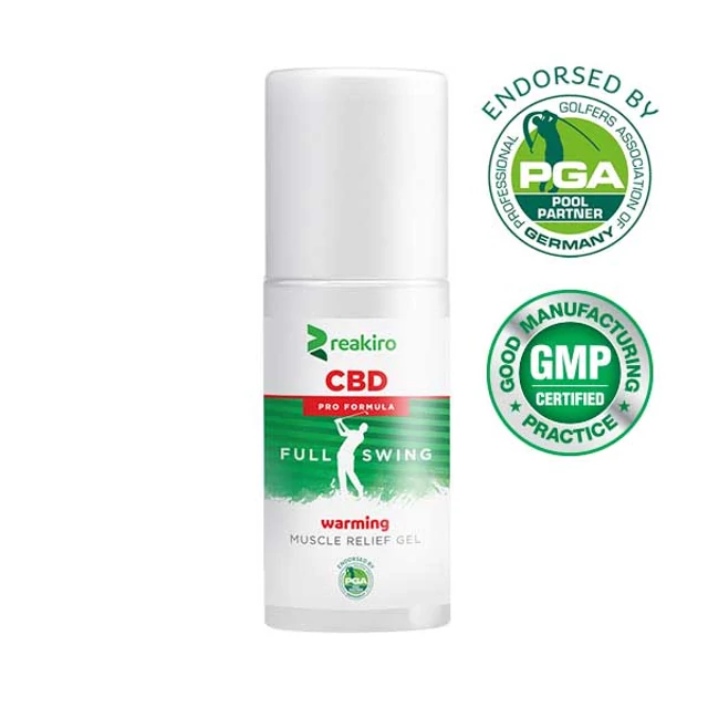 500mg CBD | Reakiro Sport Pro Formula Muscle Relief Gel Cooling